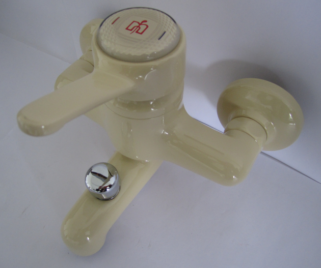 NEWFORM Badewannenarmatur Armatur CREME CHAMPAGNE