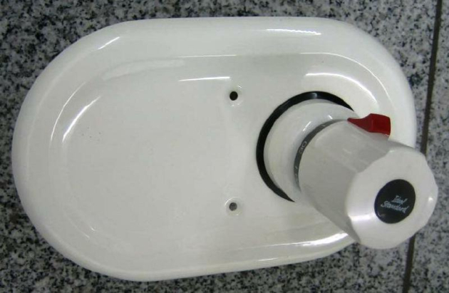 Bausatz 2 - Idealux Junior Oberteile Unterputz Thermostat Weiss