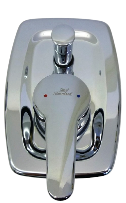 Bausatz 2 - Ceradisc Oberteile Unterputz-Badewannenarmatur Chrom Unterputz Badewannenarmatur, UP Wannenarmatur, Badewannenarmatur Unterputz Chrom