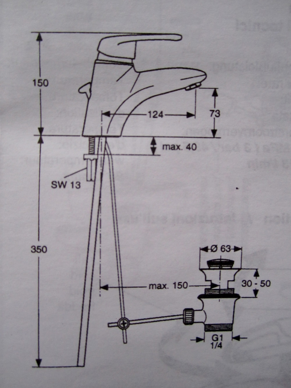 IDEAL STANDARD Idyll Waschbeckenarmatur Chrom Edelmessing