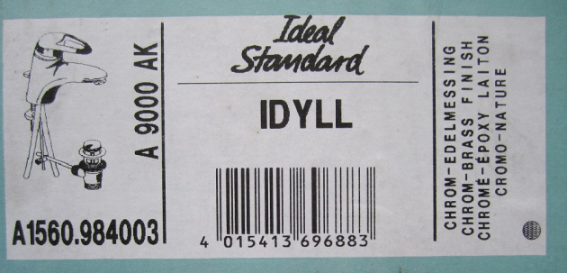 IDEAL STANDARD Idyll Waschbeckenarmatur Chrom Edelmessing