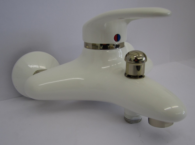 IDEAL STANDARD Idyll Badewannenarmatur Weiss Edelmessing