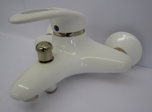 IDEAL STANDARD Idyll Badewannenarmatur Weiss Edelmessing