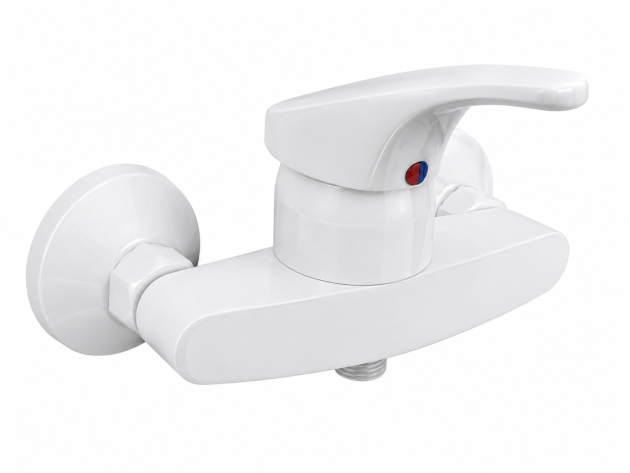 Ceradisc Duscharmatur Duschwannenarmatur Brausebatterie WEISS