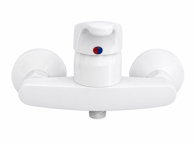 Ceradisc Duscharmatur Duschwannenarmatur Brausebatterie WEISS