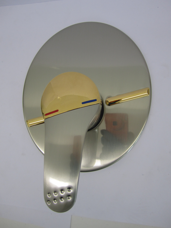 Bausatz 2 - Ceraron Unterputz Duschwannenarmatur Duscharmatur Satin Gold