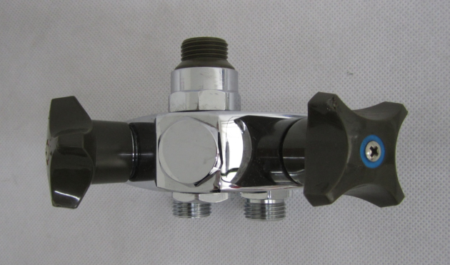 VARGARDA AGA RSK Duscharmatur Brausebatterie Duschblandare Chrom-Braun