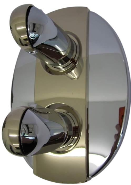 Bausatz 2 - Ceratherm Thermostat Chrom Edelmessing