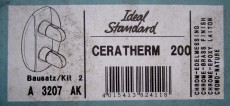 Bausatz 2 - Ceratherm Thermostat Chrom Edelmessing