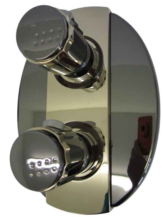 Bausatz 2 - Idealtherm Ceraron Thermostat Aranja Edelmessing