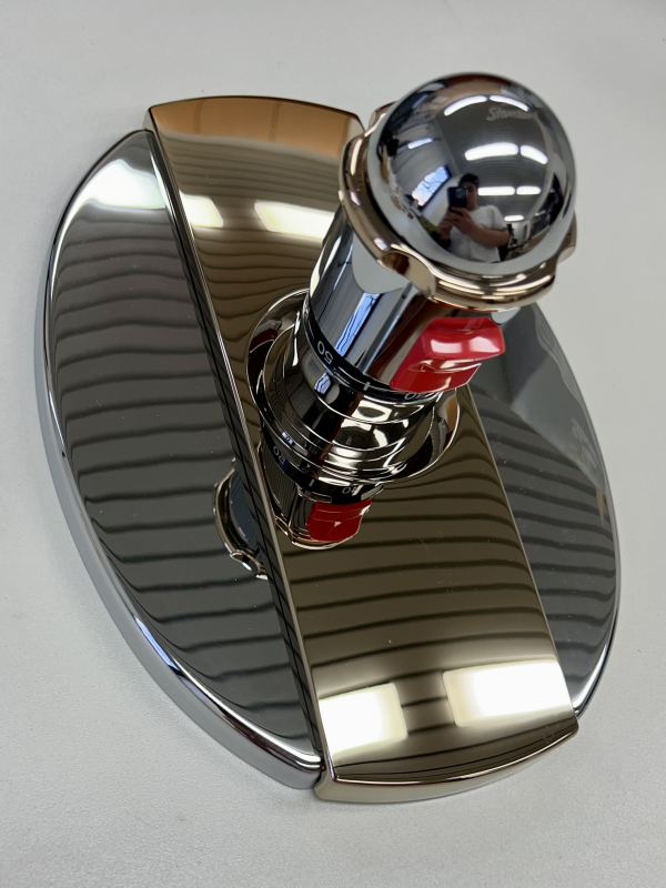 Bausatz 2 - Ceratop Oberteile Unterputz-Duscharmatur Chrom Edelmessing