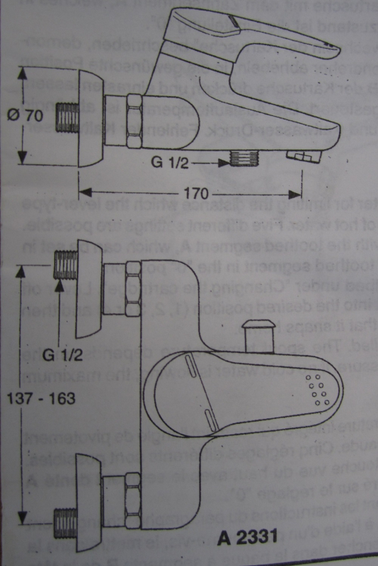 IDEAL STANDARD Ceraron Badewannenarmatur Chrom Edelmessing