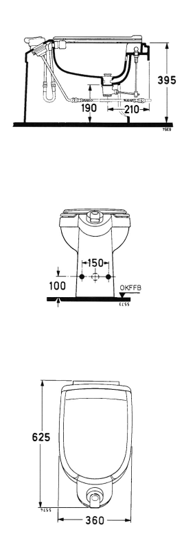 PLAYA Bidet Armatur Bidetarmatur Edelmessing
