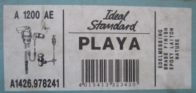 PLAYA Bidet Armatur Bidetarmatur Edelmessing