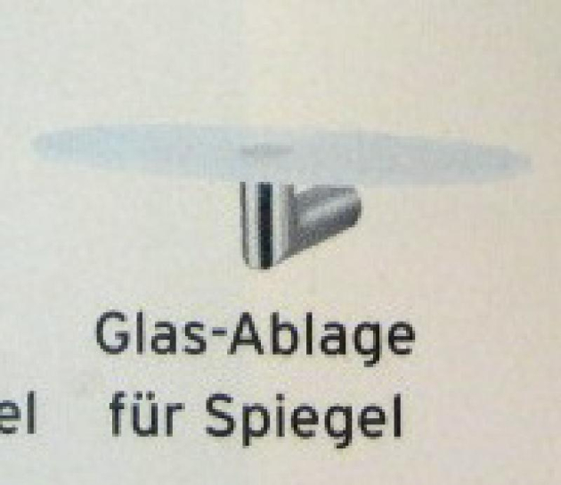Ideal Standard wandhängende Seifenschale Glas-Schale Ablage