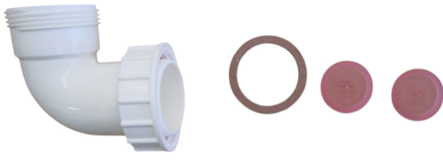 Spülen-Geruchsverschluss /-Siphon mit 2 Geräteanschlussen