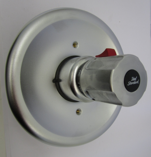 THERMIX Thermostat Unterputz-Armatur Duscharmatur Chrom-Matt Edelmatt