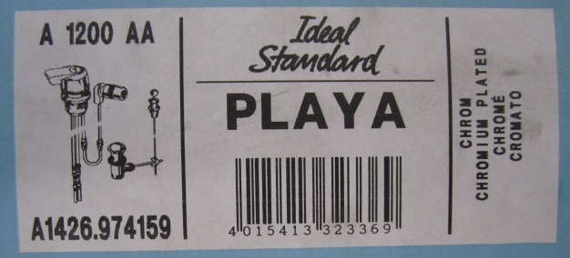 PLAYA Bidet Armatur Bidetarmatur Chrom