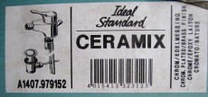 IDEAL STANDARD Ceramix Bidetarmatur Chrom Edelmessing