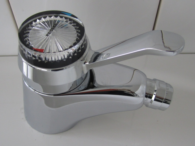 IDEAL STANDARD Reisser Ceramix Bidetarmatur Chrom Kristall ohne Zugknopf