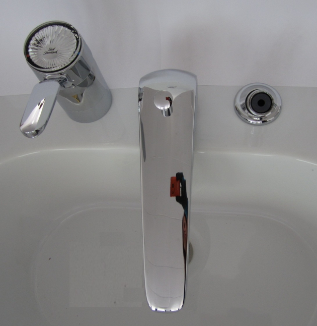 Ceramix 3-Loch-Waschbeckenarmatur Friseurarmatur CHROM