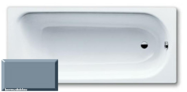 KALDEWEI Dynaform 393 Badewanne 170 x 75 cm BERMUDABLAU BERMUDA BLAU