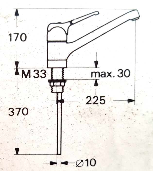KWC NEODOMO Küchenarmatur Armatur ROT