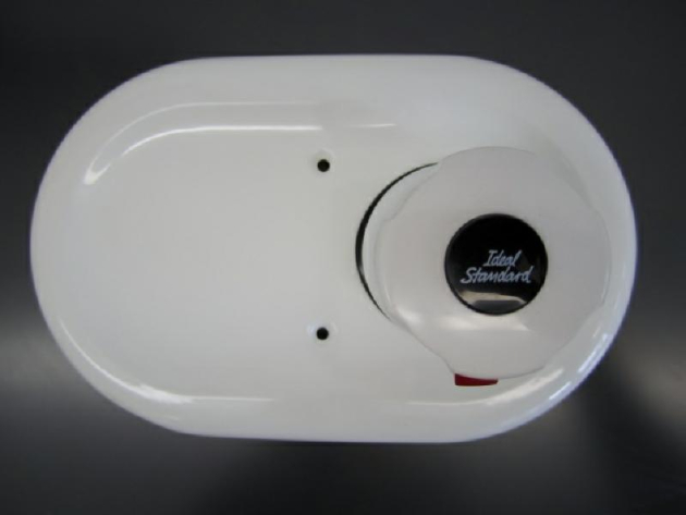 Idealux Unterputz-Armatur Thermostat Wandeinbau Weiss