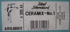 IDEAL STANDARD Ceramix No. 1 Waschbecken-Armatur CHROM