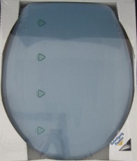 SANIT 3000 WC-Sitz Toilettensitz WC-Brille WC-Deckel Bermuda-Blau