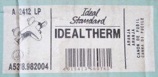 IDEAL STANDARD Idealtherm Bade Thermostat Badewannenarmatur ARANJA