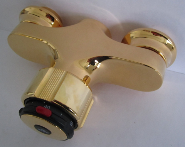 IDEAL STANDARD Idealux Thermostat Duscharmatur GOLD