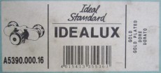 IDEAL STANDARD Idealux Thermostat Duscharmatur GOLD