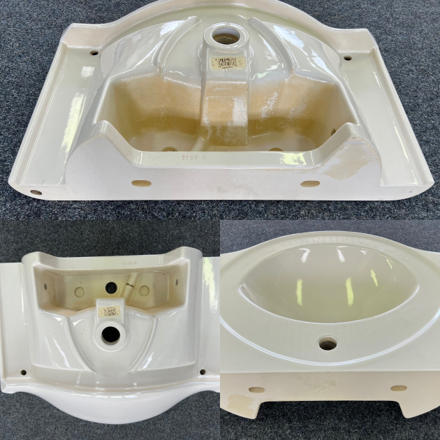 Ideal Standard Lindos Classic Lavabo Waschbecken Möbelwaschtisch Pergamon 70 x 53 cm