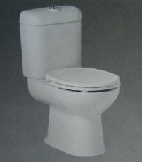 IDEAL STANDARD Inga WC-Kombination mit Spülkasten Abgang zur Wand ÄGÄIS