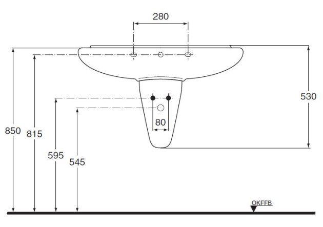 Ideal Standard Kimera Halbsäule Bahama-Beige