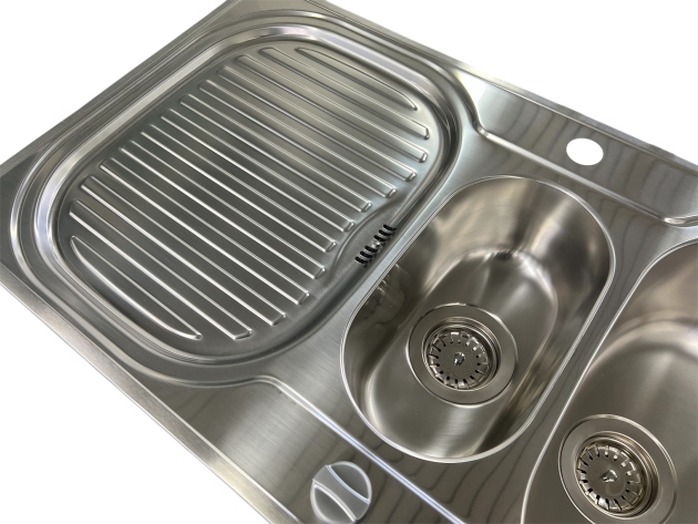 FRANKE Compact Spüle 96,5 x 50 cm EDELSTAHL - 2. Wahl