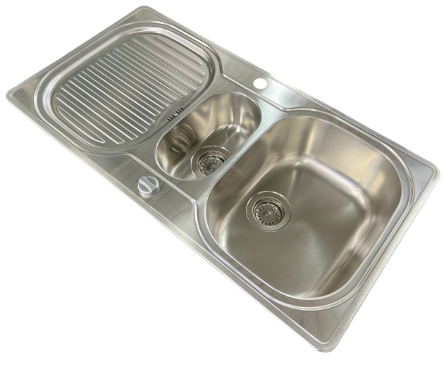 FRANKE Compact Spüle 96,5 x 50 cm EDELSTAHL - 2. Wahl