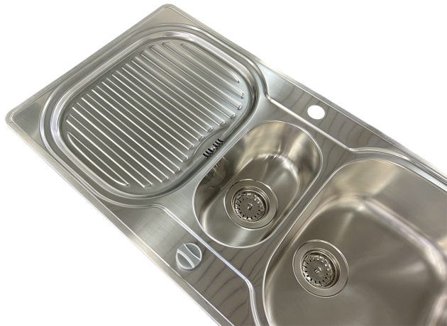 FRANKE Compact Spüle 96,5 x 50 cm EDELSTAHL - 2. Wahl