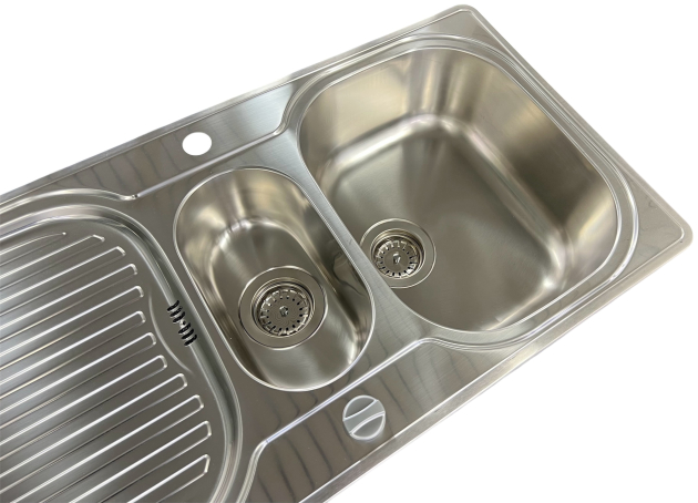 FRANKE Compact Spüle 96,5 x 50 cm EDELSTAHL - 2. Wahl