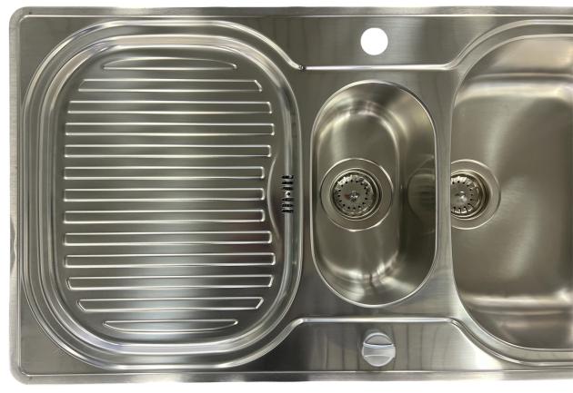 FRANKE Compact Spüle 96,5 x 50 cm EDELSTAHL - 2. Wahl