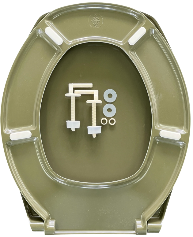 Richter+Frenzel WC-Sitz Jada Jade WC-Brille WC-Deckel R+F Optiset Vintage Khaki Grün Dunkelgrün