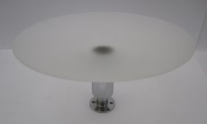 Ideal Standard Seifenschale Glas-Schale Ablage Chrom Kristallglas mattiert