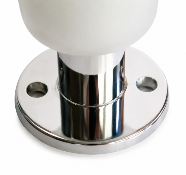 Ideal Standard Guest Seifenschale Glas-Schale Ablage Chrom Kristallglas mattiert (A2971AA / 08631019000)