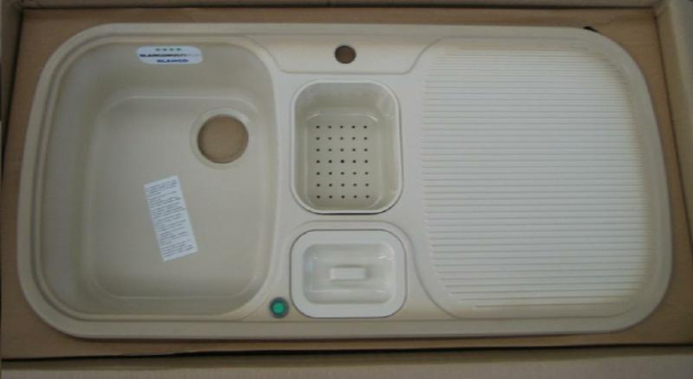 BLANCO Multi-Box Spüle Cappuccino B-L / 99,5 x 49 cm