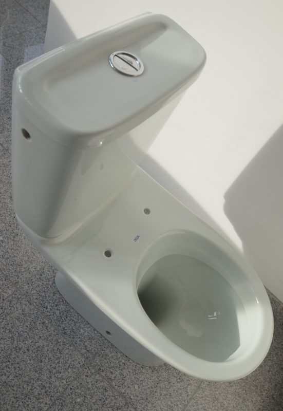 KERAMAG Delta Diara Stand-WC-Kombination mit Spülkasten Ägäis Abgang Boden AO