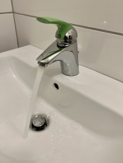 IDEAL STANDARD Tonic Bathroom-Faucet CHROME-GREEN