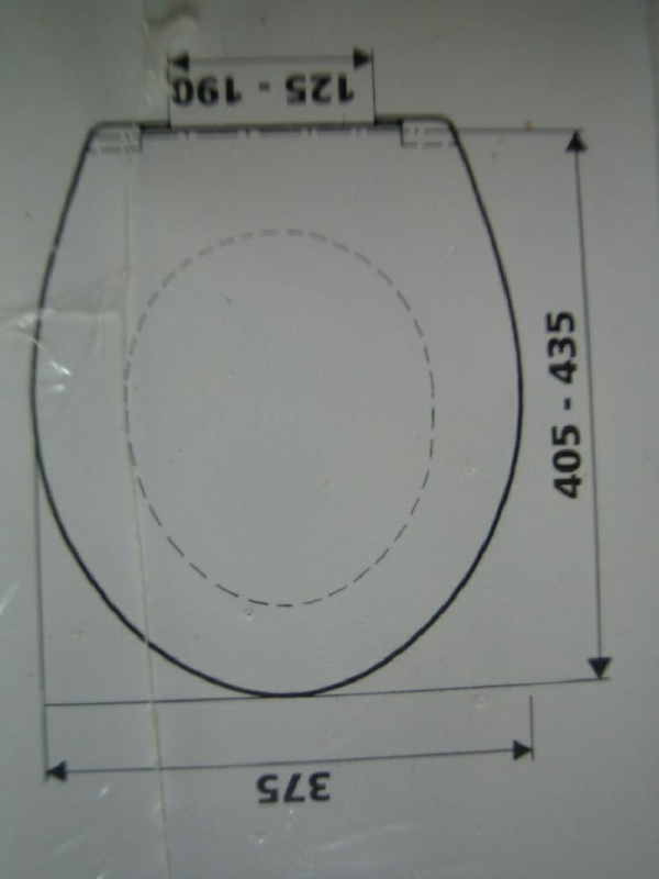Sanit 2000 WC-Sitz Toilettensitz WC-Brille WC-Deckel Pergamon