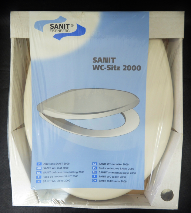 Sanit 2000 WC-Sitz Toilettensitz WC-Brille WC-Deckel Pergamon