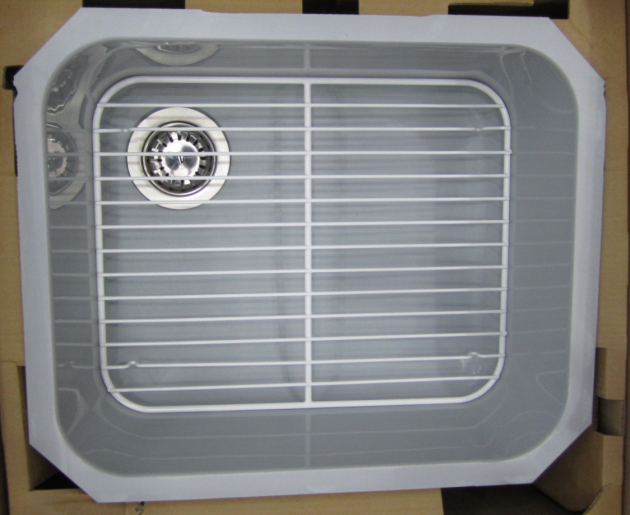 FRANKE-BELINOX Unterbau-Spüle Hell-Grau 47x38 cm